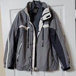 Columbia Youth Gray and Black Performance Jacket